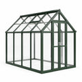 Serre de jardin en aluminium et verre trempé 300x200x250 cm vert